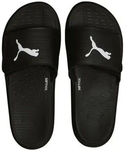 Puma SOFTRIDE SLIDE V - Chanclas hombre puma black/puma white