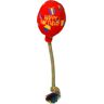 Kong Occasions Birthday Balloon Pelota con cuerda para perros