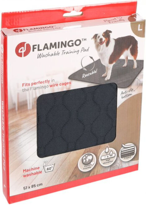 Flamingo Pasty Empapador Gris para perros