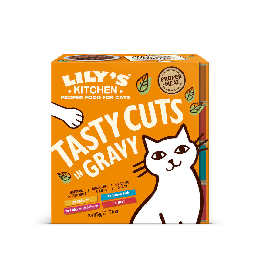 Lily's Kitchen Lily’s Kitchen Tasty Cuts en Salsa para gatos – Multipack