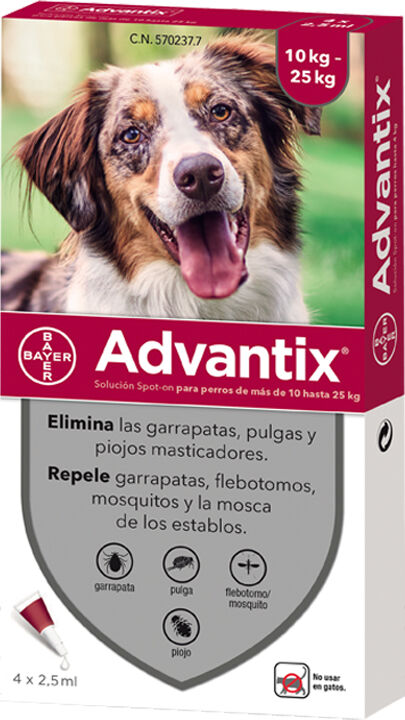 Advantix Pipetas Antiparasitarias para perros