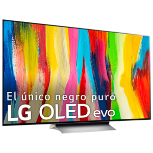 LG TV OLED 55" - LG OLED55C25LB, 4K, Procesador α9 Gen5 AI Processor Smart TV, DVB-T2 (H.265), Blanco