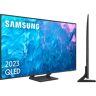 TV QLED 75" - Samsung TQ75Q70CATXXC,UHD 4K, Smart TV, Motion Xcelerator Turbo+, Quantum HDR, Diseño Airslim, DVB-T2 (H.265), Titan Gray