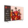 TV LED 75" - TCL 75P635, LCD, 4K HDR TV, Google Control por voz, Smart Dolby Audio, HDR10, Negro