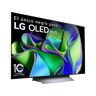 TV OLED 48" - LG OLED48C35LA, 4K, Inteligente α9 4K Gen6, Smart TV, DVB-T2 (H.265), Negro