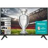 TV LED 32'' - Hisense 32A4K Smart HD, Modo juego, deportes IA, DTS Compartir en el televisor