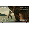 TV QLED 65" - Sony Bravia 7, MiniLED, 4K HDR, Google Smart 2024, Gaming PS5, IMAX Enhanced, Dolby Atmos/Vision, Chromecast, Airplay, 120Hz, 65XR70