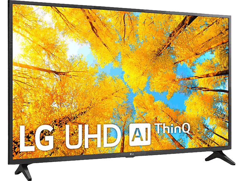 LG TV LED 50" - LG 50UQ75006LF, UHD 4K, Procesador Inteligente α5 Gen5 AI Processor Smart TV, DVB-T2 (H.265), Negro