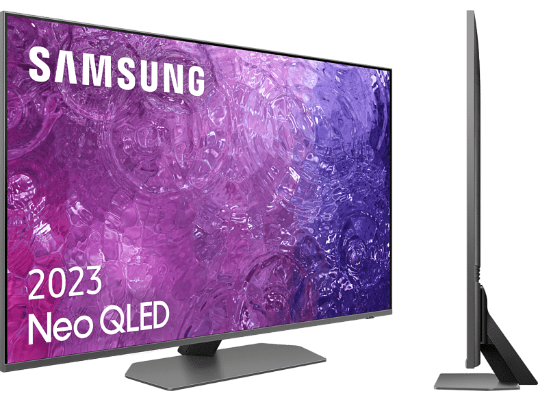 Samsung TV Neo QLED 50" - Samsung TQ50QN90CATXXC, UHD 4K, Smart TV, Quantum Matrix, Dolby Atmos, Hub, Plataforma NTF, Carbón Silver