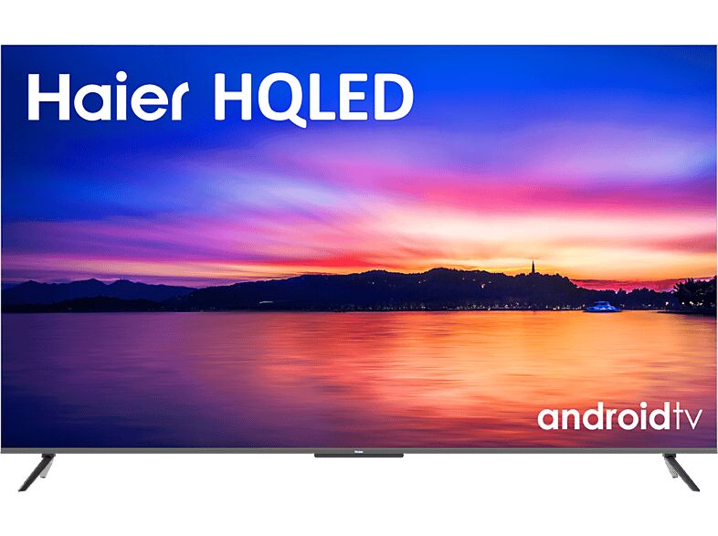 HAIER TV HQLED 58"- Haier P8 Series H58P800UG, UHD 4K, Smart (Android 11), HDR Dolby Atmos-Vision, Control por Voz, Negro