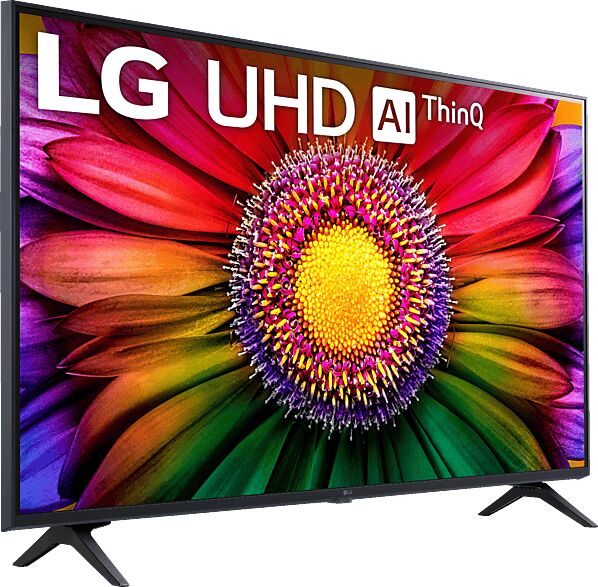 TV LED 43" - LG 43UR80006LJ, UHD 4K, Inteligente α5 4K Gen6, Smart TV, DVB-T2 (H.265), Azul ceniza