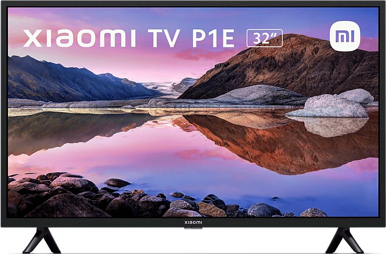 TV LED 32" - Xiaomi P1E, HD, Smart TV, DVB-T2 (H.265), Dolby Audio, Negro