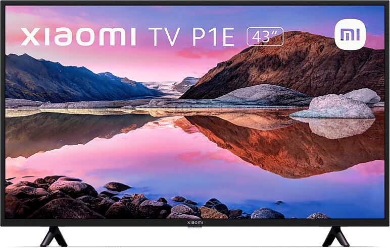 TV LED 43" - Xiaomi P1E, UHD 4K, Smart TV, HDR10, Google Assistant, Dolby Audio™, DTS-HD®, Negro