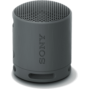 Altavoz inalámbrico - Sony SRS-XB100, Bluetooth, Portátil, Compacto y potente, 16 horas, Resistente al agua polvo IP67, Ecológico, Negro