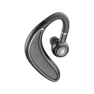 CELLULAR LINE Auricular inalámbrico - CellularLine BTBOLDK, Bluetooth, Gancho de oreja, Monoaural, 24h autonomía, Negro