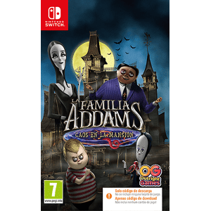 BANDAI Nintendo Switch La familia Addams: Caos en la mansión (Código descarga)