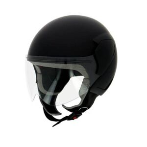 MQS Casco jet unisex negro l