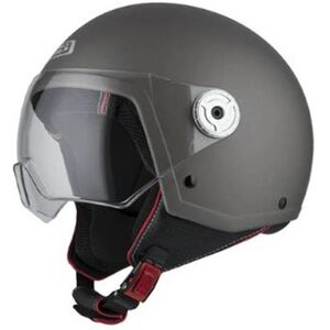 NZI Casco de moto Velca vintage  gris xs