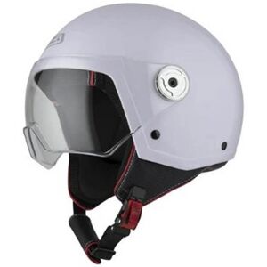 NZI Casco de moto Velca vintage  blanco s