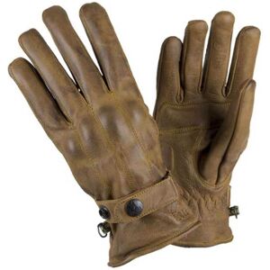 BY CITY Guantes de moto  elegant man mostaza s