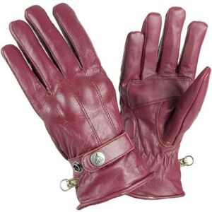 BY CITY Guantes de moto  elegant lady granate xs