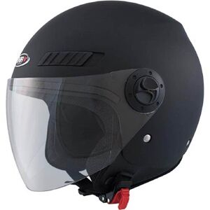 SHIRO Casco de moto jet  sh-62 negro mate xl