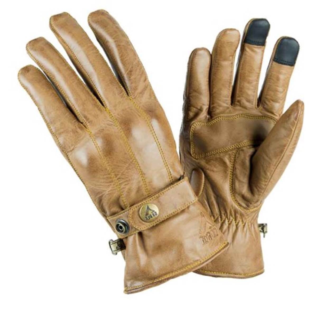 BY CITY Guantes de moto  elegant lady mostaza s