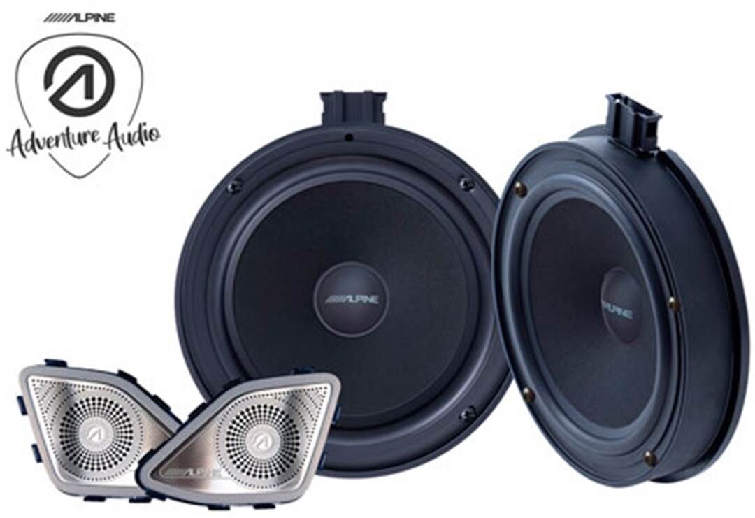 Alpine Altavoces componentes 16,5 cm spc-106t61  para Volkswagen t6.1