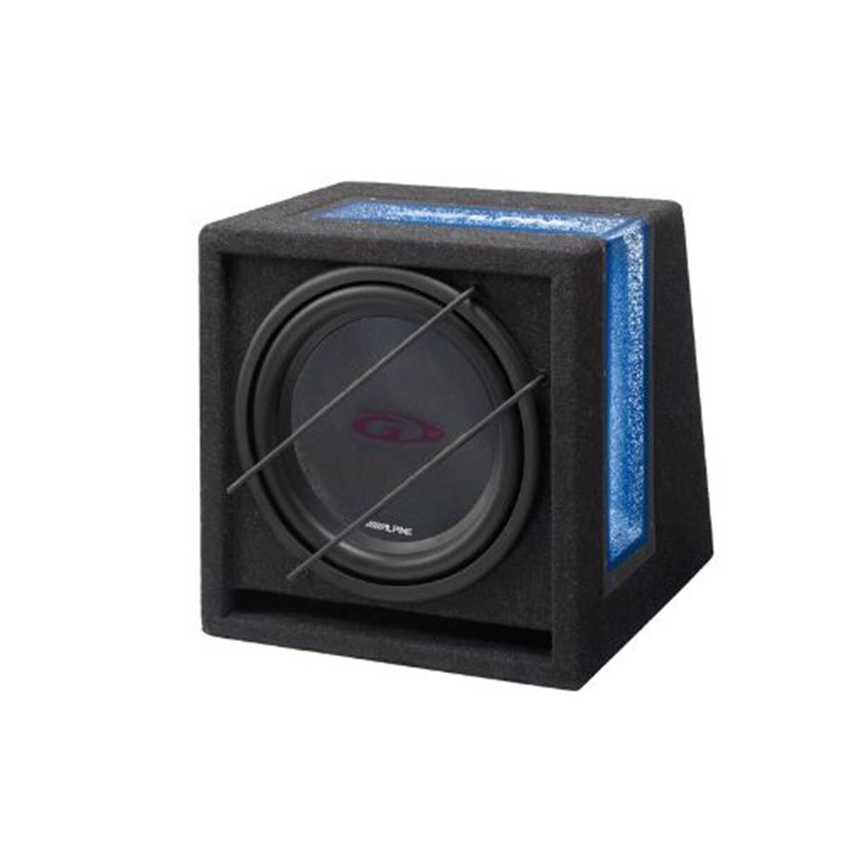 Alpine Subwoofer para coche  con caja Bass réflex 12” sbg-1224br