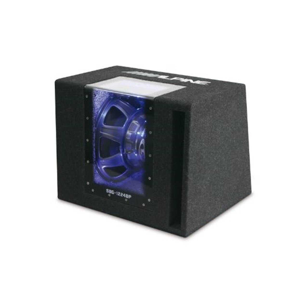 Alpine Subwoofer para coche  con caja pasa-banda 12” 4 ohm sbg-1244bp