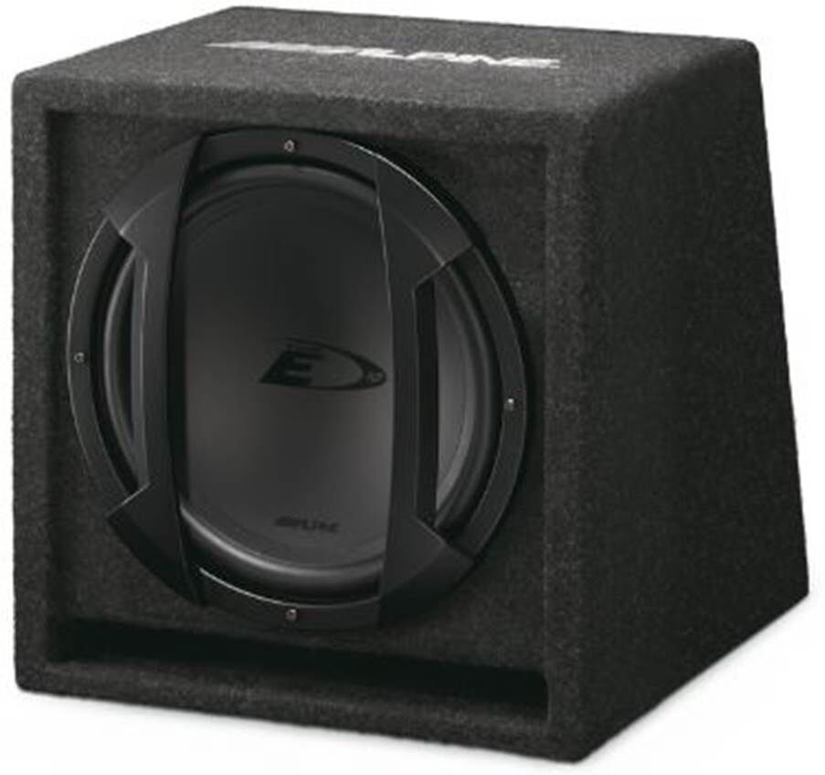 Alpine Subwoofer para coche  con caja Bass-réflex 10” sbe-1044br