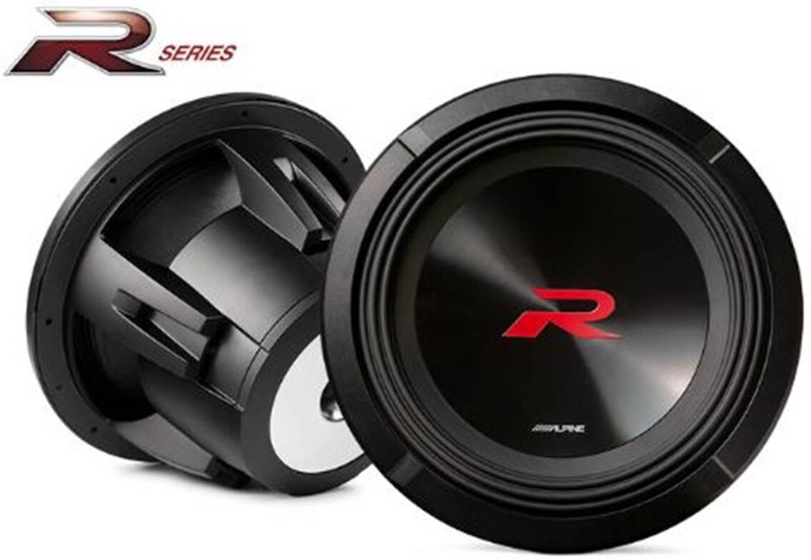 Alpine Subwoofer para coche  r2-w12d4 serie r de 12”