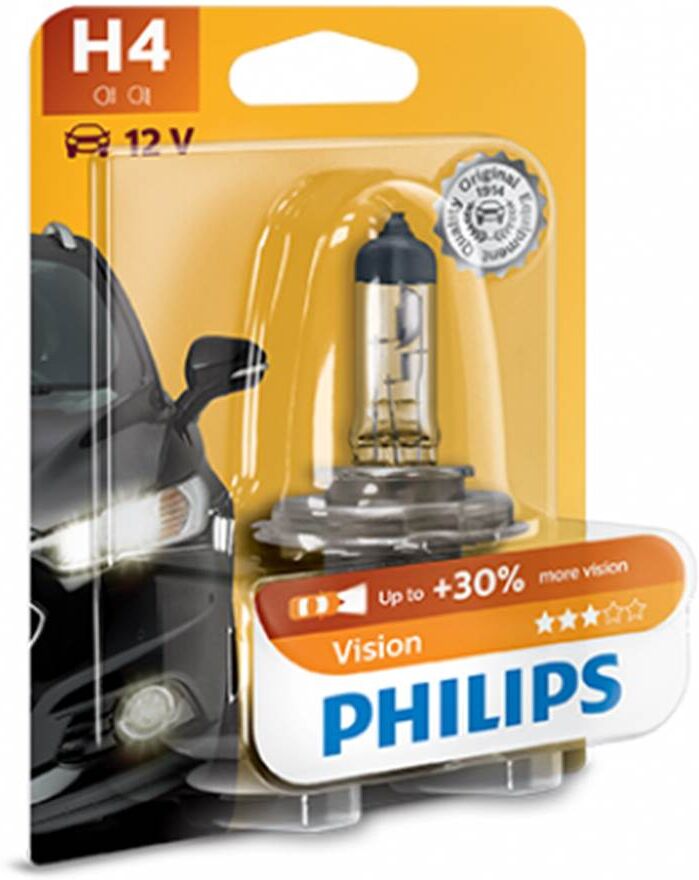 Philips Bombilla h4  premium 60/55w 12v 1 ud