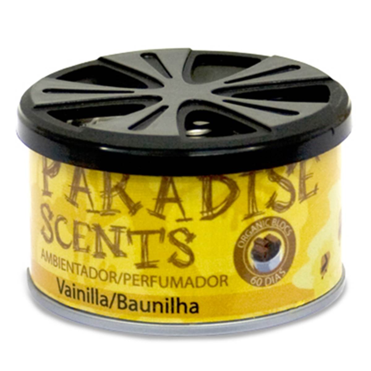 PARADISE SCENTS Ambientador lata  vainilla 37gr