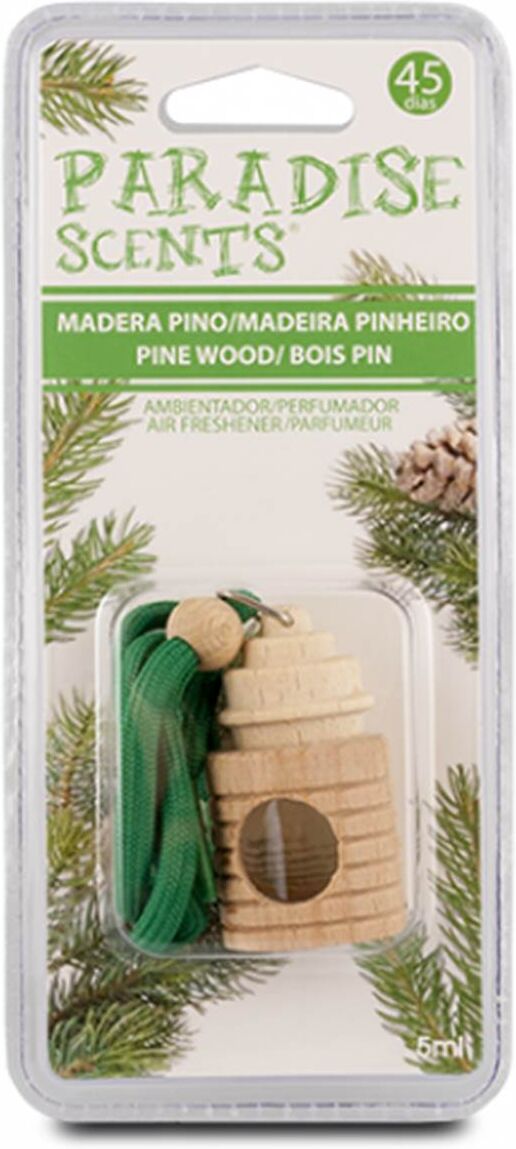 PARADISE SCENTS Ambientador coche madera  pino 5 ml