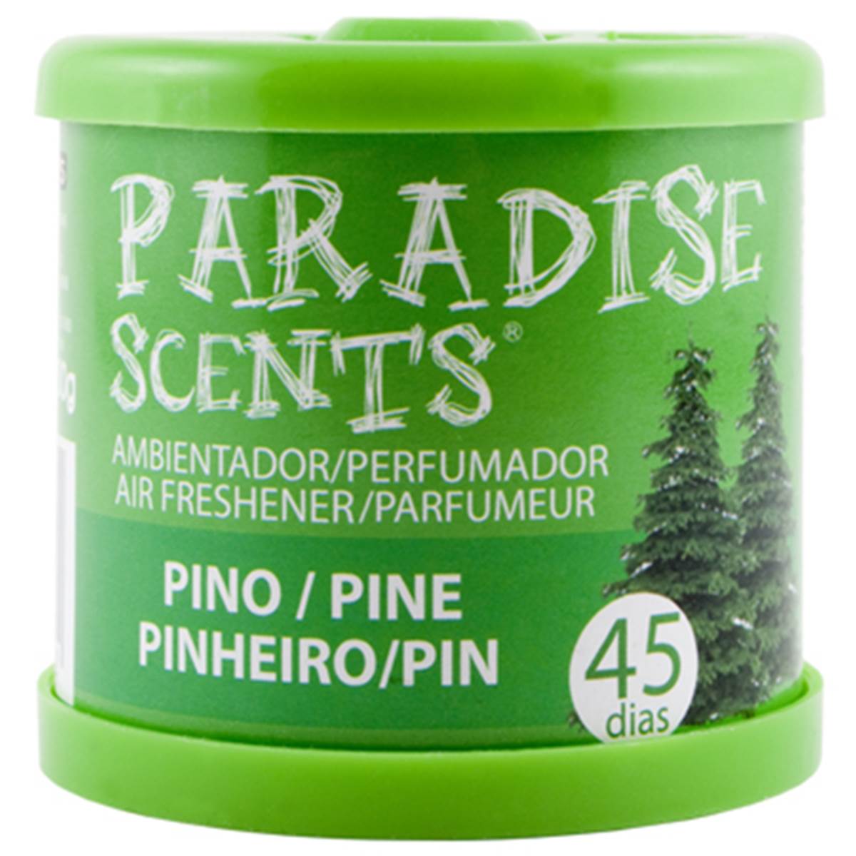 PARADISE SCENTS Ambientador coche lata  pino 100 gr