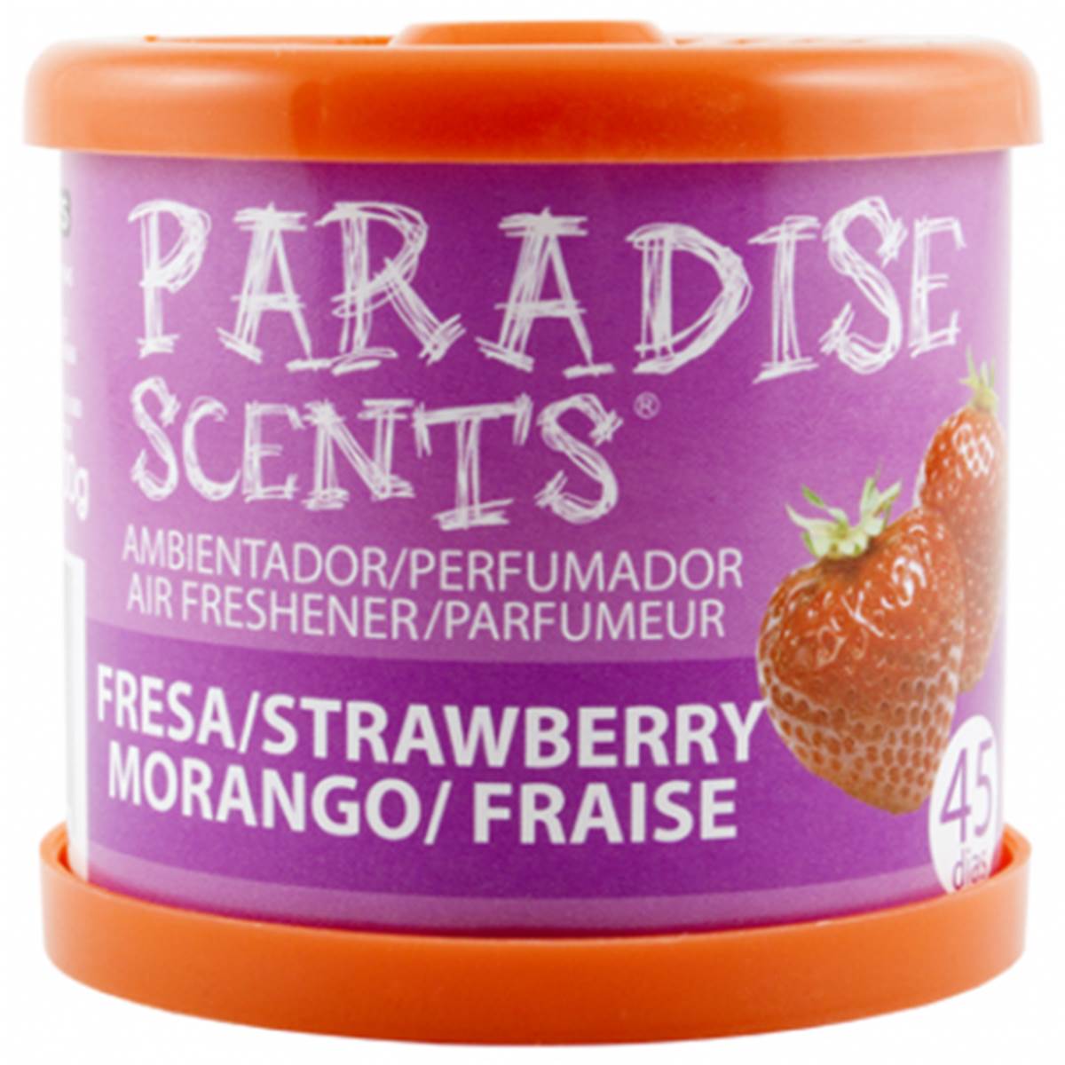 PARADISE SCENTS Ambientador coche lata  fresa 100 gr