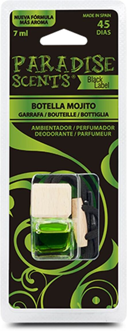 PARADISE SCENTS Ambientador coche botella  mojito 7 ml