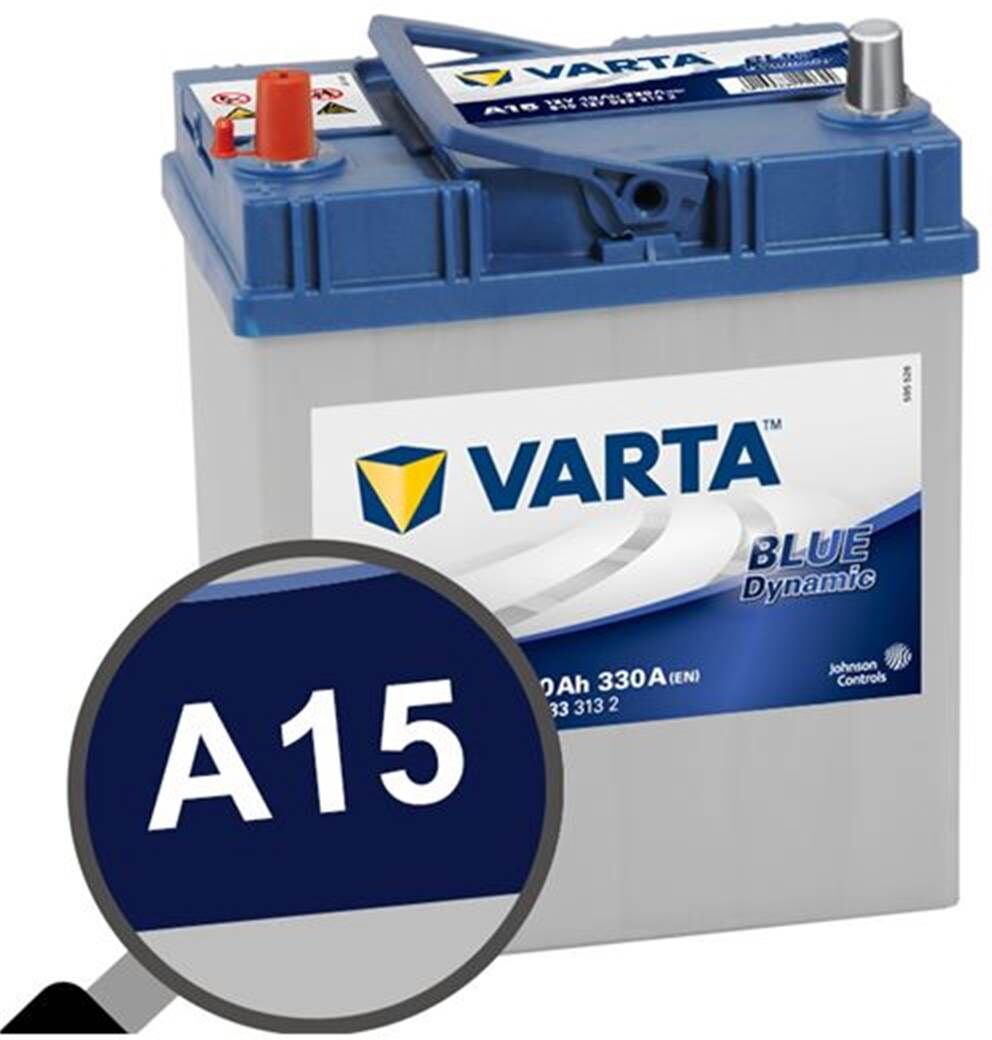 Varta Batería de coche  a15 40ah 330a