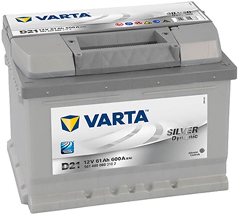 Varta Batería de coche  d21 61ah 600a