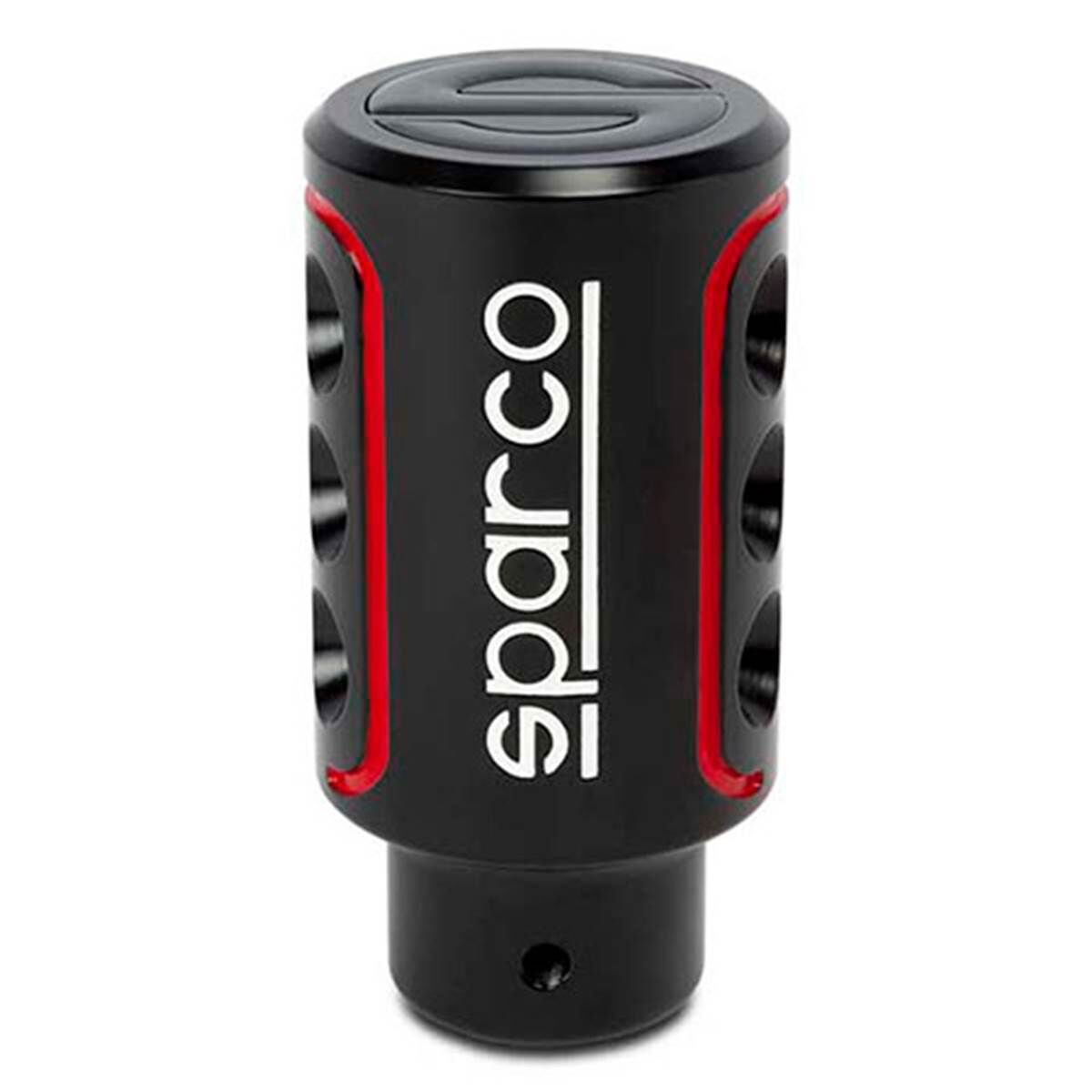 Sparco Pomo palanca cambio  Racing negro y rojo