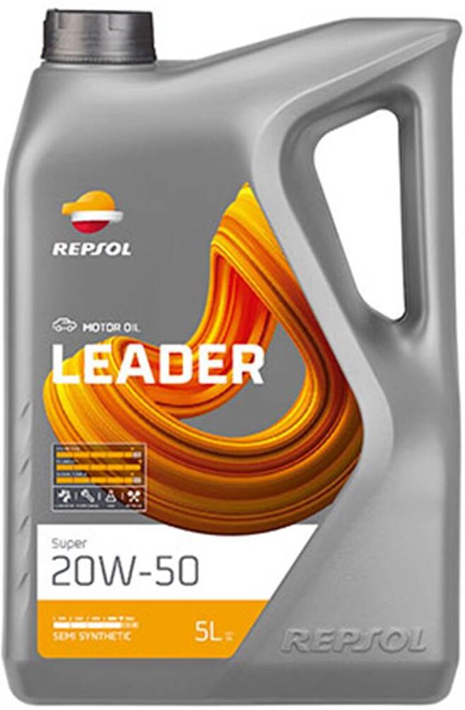 REPSOL Aceite 20W50  leader super A3/B4 5L