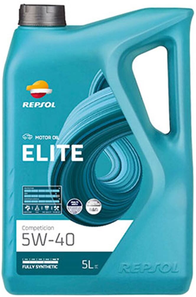 REPSOL Aceite 5W40  elite competicion A3/B3, A3/B4 5L