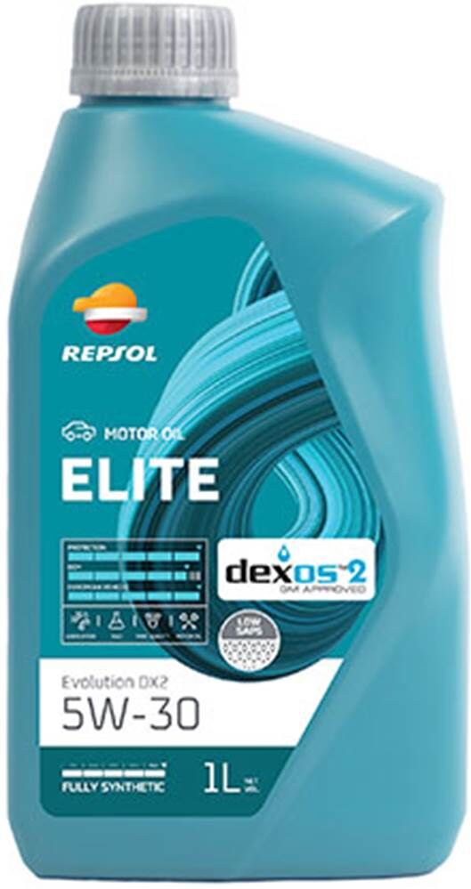 REPSOL Aceite 5W30  elite evolution DX2 A3/B4 04 C3 1L