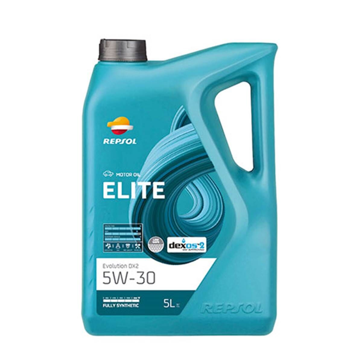 REPSOL Aceite 5W30  elite evolution DX2 A3/B4 04 C3 5L