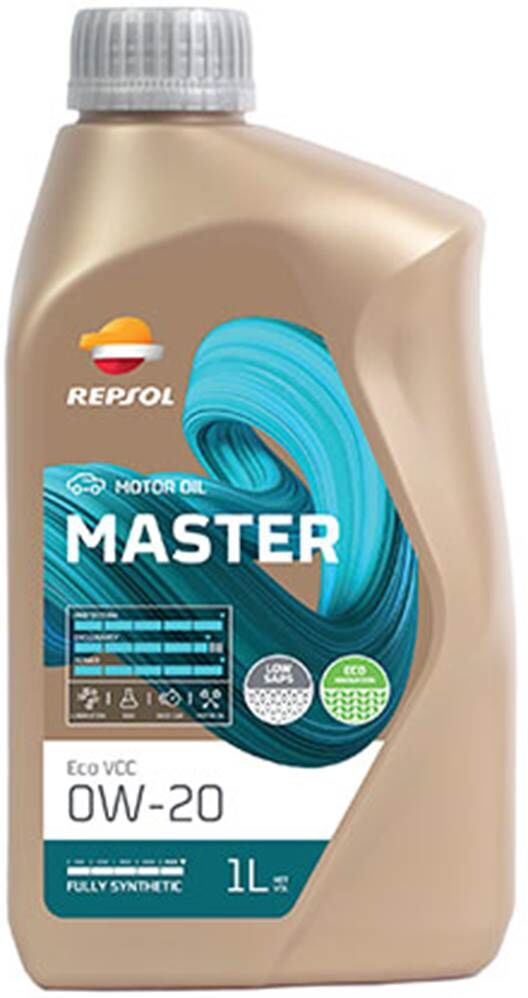 REPSOL Aceite 0W20  master eco VCC A1/B1, C5 1L