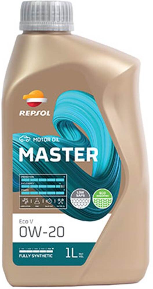 REPSOL Aceite 0W20  master eco V A1/B1 1L