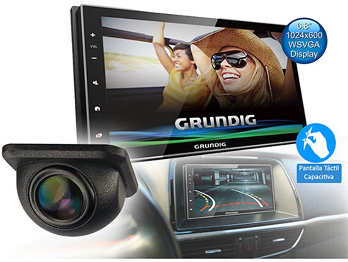 Grundig Sistema multimedia coche/cámara trasera  gx-3800 2 din