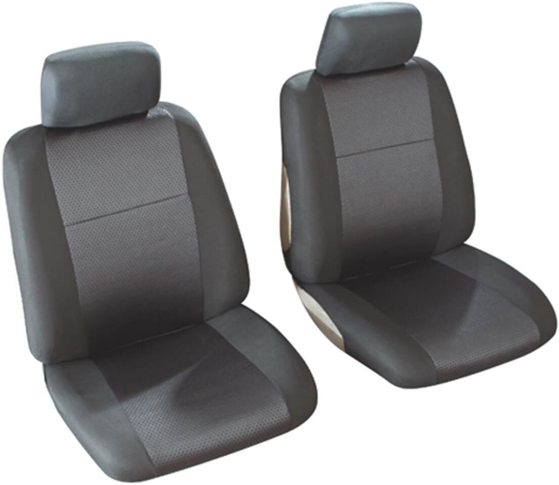 AUTOLINE Juego delantero de fundas de asiento para coche Catania