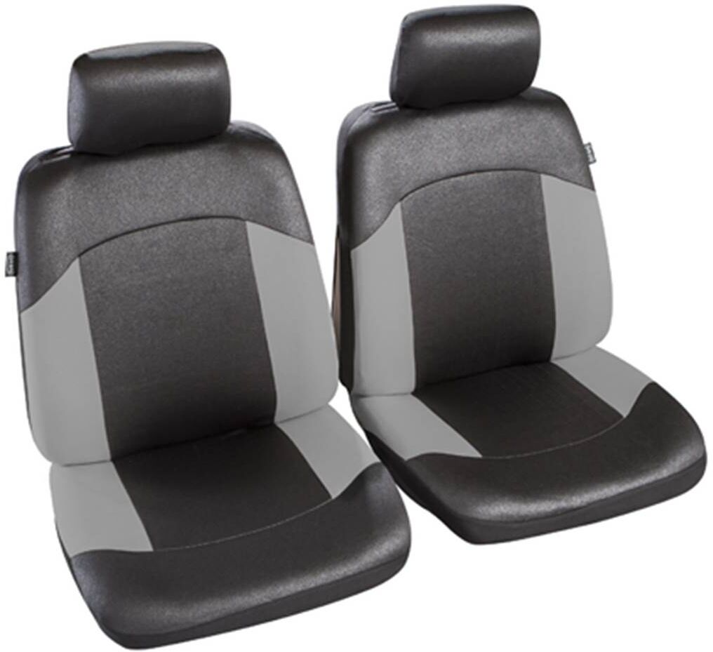 AUTOLINE Juego de fundas de asiento para coche delanteras Agrigento